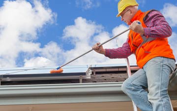 Brathens soft wash roof cleaning